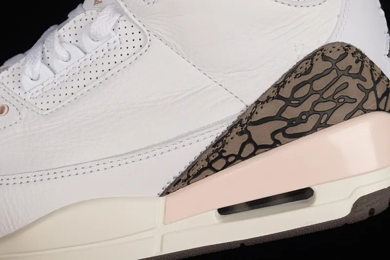 All categories Air Jordan Jordan series basketball shoes Air Jordan 3 foreign trade version Air Jordan 3 "Atmosphere" AJ3 Joe 3 white powder CK9246-102